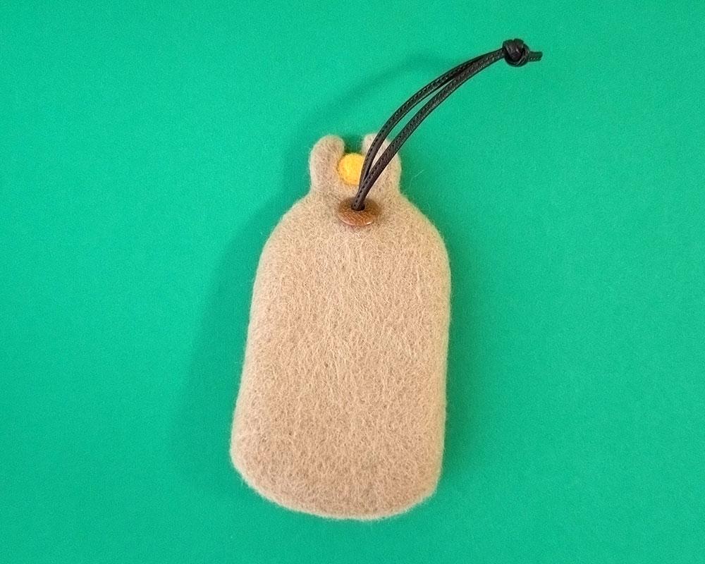 カピパラさんのフェルト キーケース　CS0137 | 4枚目