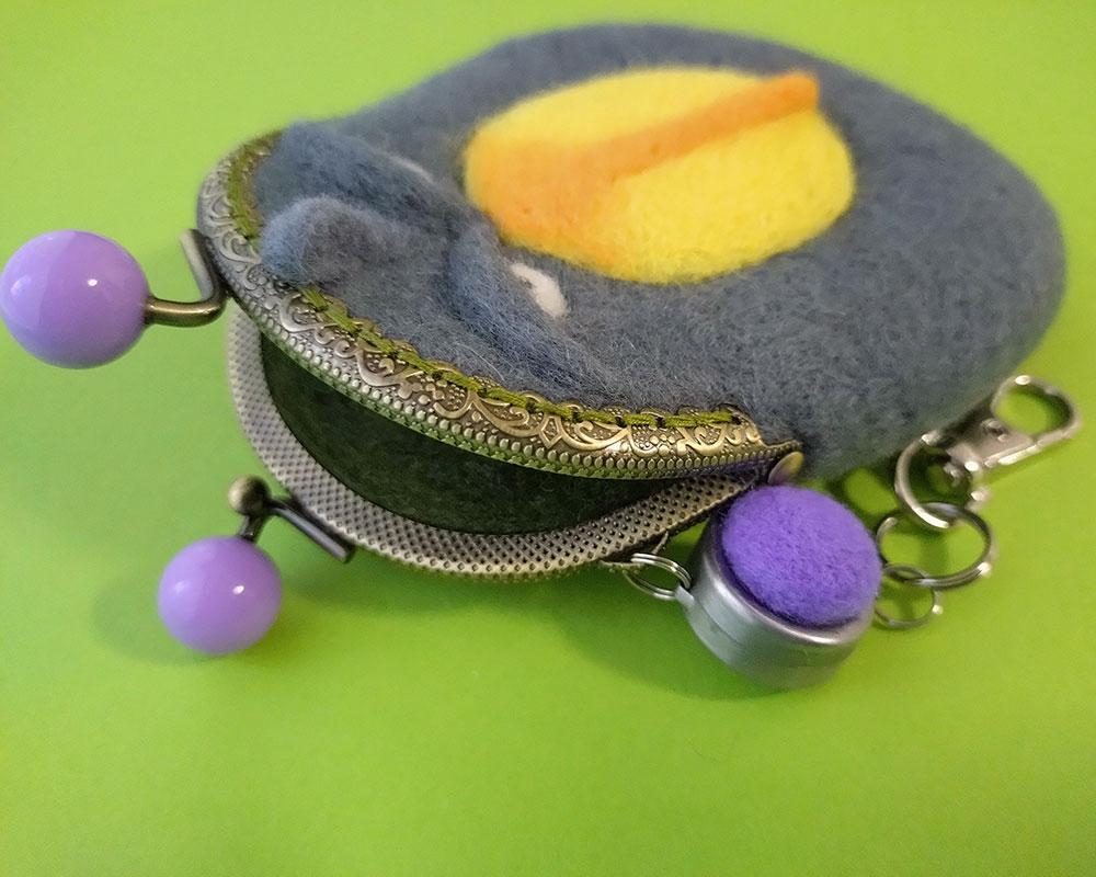 【羊毛フェルト】はしびろさん パスケース | 2枚目