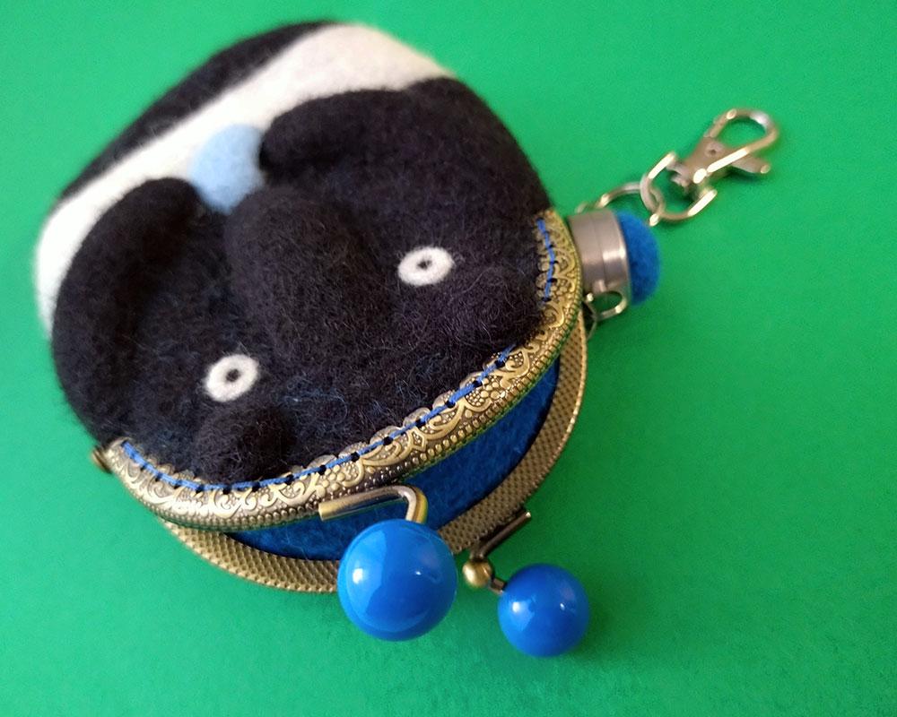 【羊毛フェルト】ぼくバク パスケース | 2枚目