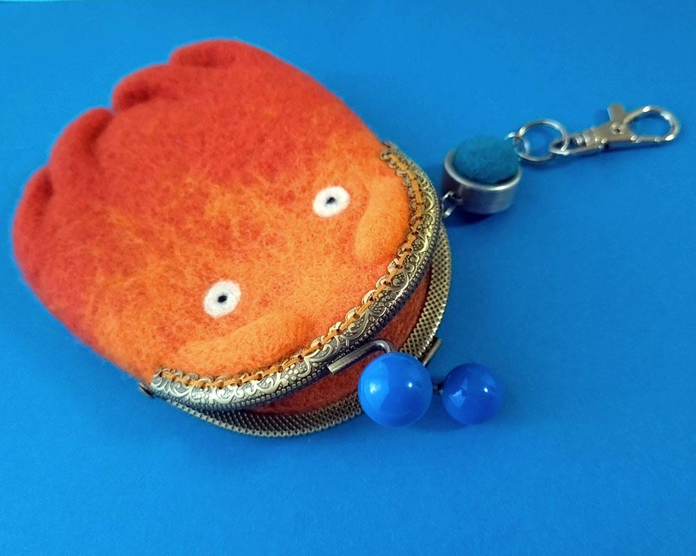 【羊毛フェルト】メンダコちゃん パスケース | 2枚目