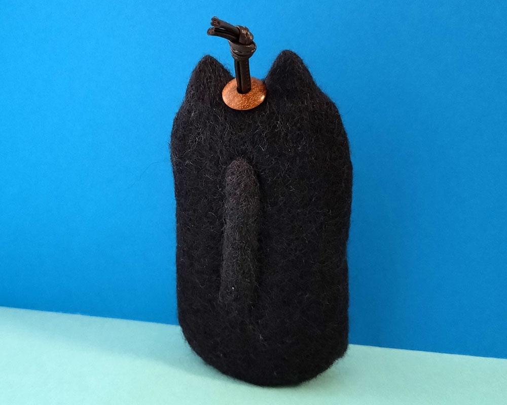 クロネコさんのフェルト キーケース | 5枚目